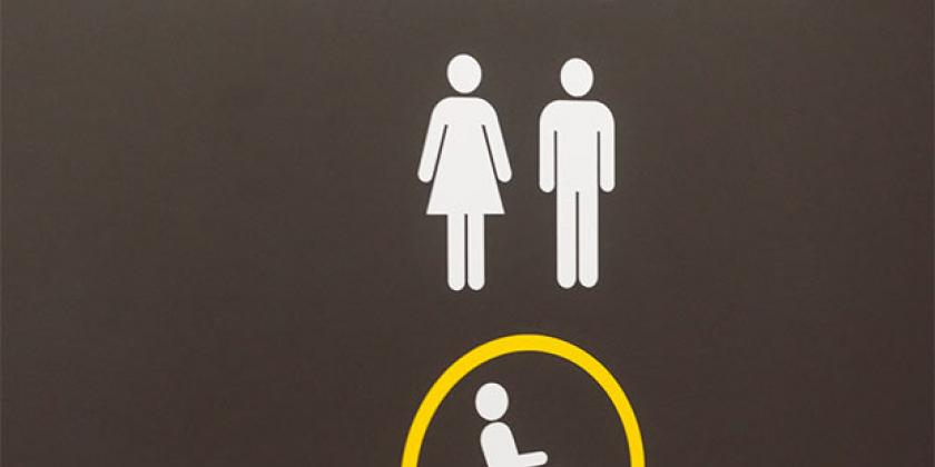 Geeignete WC für alle Kunden (Foto: REWE)