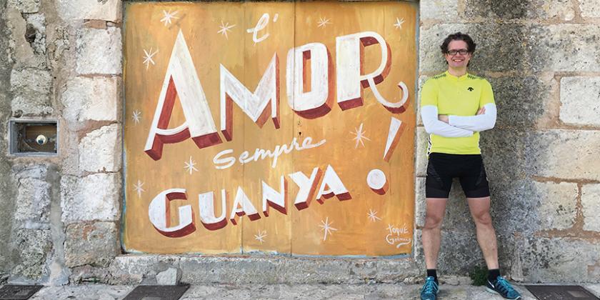 B BG E-Bike Praxistest Malle 2 Der radelnde Reporter im Porträt: KONSUMENT-Redakteur Felix Kossdorff. (Bild: VKI)