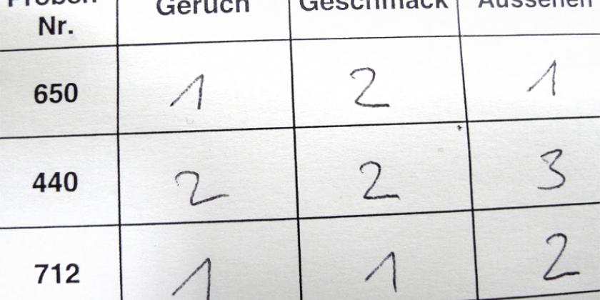 Laienverkostung im Debreziner-Test: die Urteile eines Testers (Bild: Tacha/VKi)