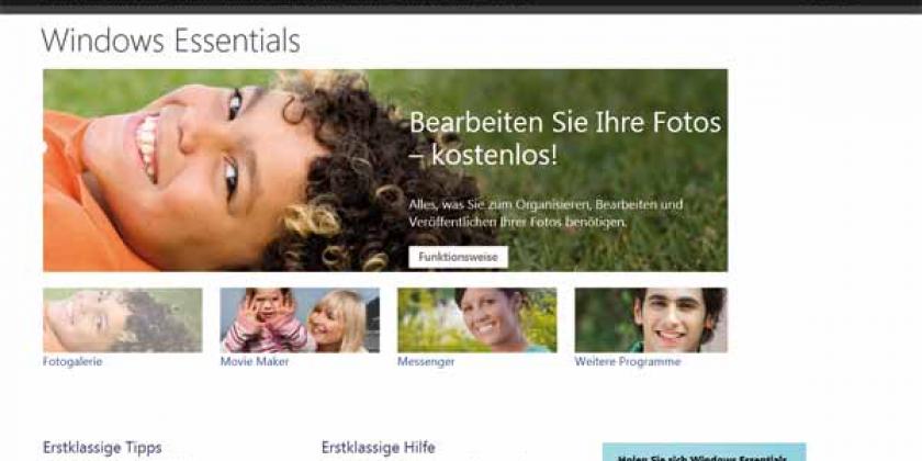 B BG Fotoverwaltung 3 Windows Essentials 600px  Fotoverwaltung mit Windows Essentials (Bild: Würth)