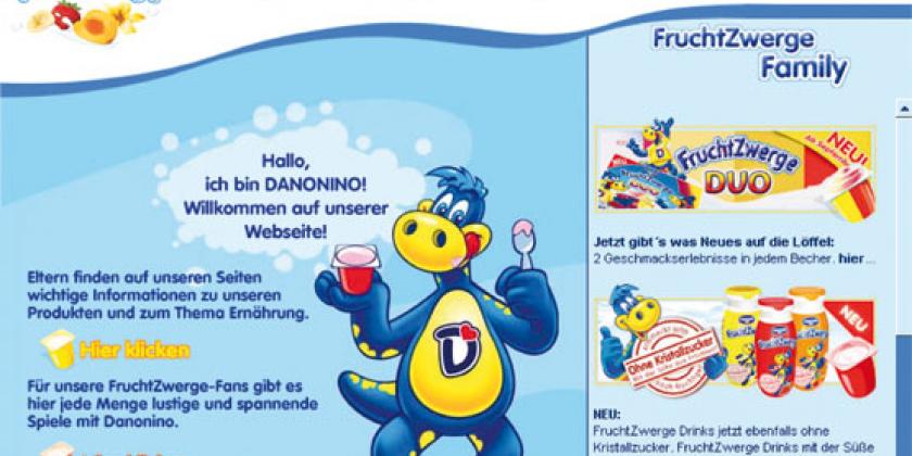 Danone erweckt den Eindruck, Fruchtzwerge wären besonders wertvoll