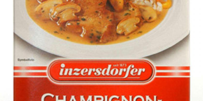 Champignon-Schnitzerl von Inzersdorfer (Bild: VKI, Schreiner)