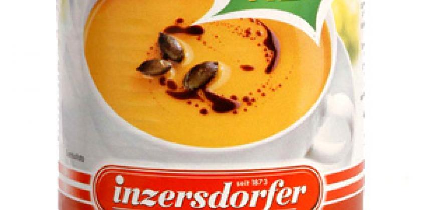 Klassische Kürbiscreme-Suppe von Inzersdorfer (Bild: VKI,Schreiner)
