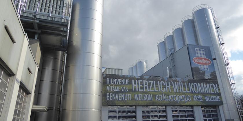 Aschbach ist das größte Werk von Berglandmilch und generell der größte Produktionsstandort am österreichischen Molkereien-Markt. (Bild: Markus Stingl/VKI)