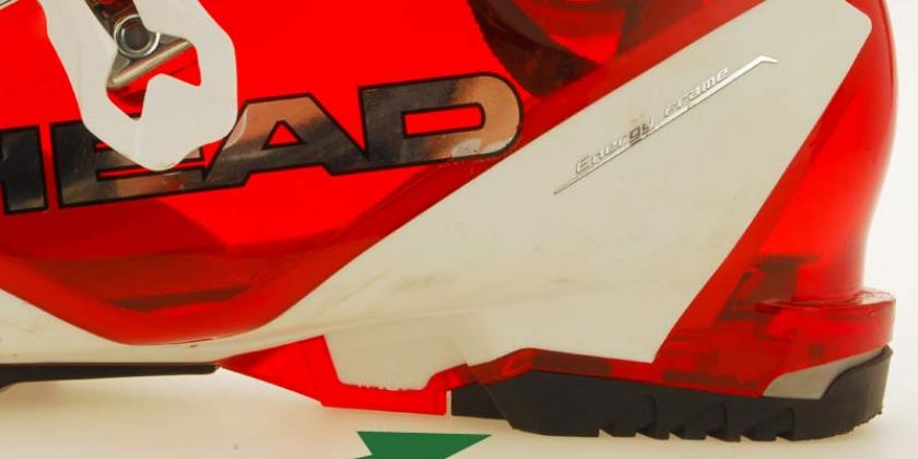 B Skischuh Schischuh 14 800px Skischuhschale abnehmbare Sohle abnehmbare Sohle (Bild: Karl Schreiner/VKI)