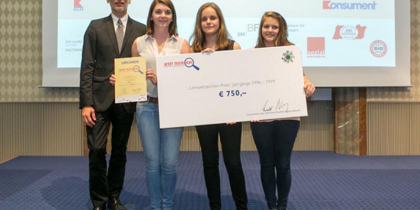 Altersgruppe 1996 - 1999, Preis des Österreichischen Umweltzeichens: Lacke, HTL Mödling, Niederösterreich (Bild: Martina Draper)