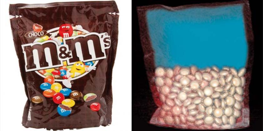 B Verpackungsärger Mogelpackungen 2013-01 20 Mars M und M 800px Mars über die M und Ms: Ein höheres Füllvolumen würde u.a. die Standfestigkeit des Beutels beeinträchtigen (Foto: VKI/E.Würth)