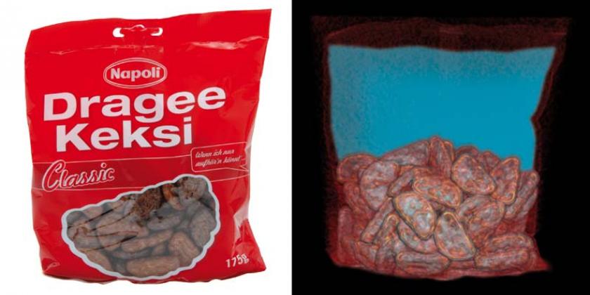 B Verpackungsärger Mogelpackungen 2013-01 24 Napoli Dragee Keksi Napoli Dragee Keksi von Manner: Produktionsbedingt sei hier keine Mehrbefüllung möglich (Bild: E.Würth/VKI)