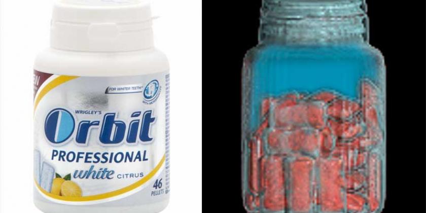 B Verpackungsärger Mogelpackungen 2013-01 27 Orbit Dragees 800px Wrigley über die Orbit Dragees: Es liege hier keine Täuschung des Verbrauchers über den tatsächlichen Inhalt vor (Bild: E.Würth/VKI)
