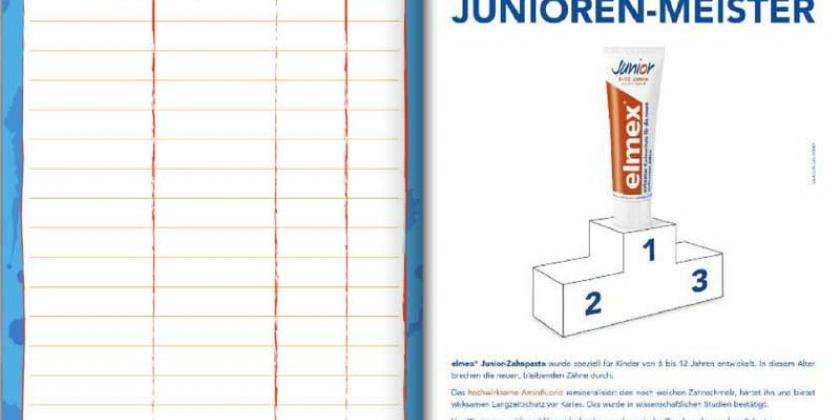 B Werbung im Mitteilungsheft 3 800px Werbung im Mitteilungsheft: Elmex-Zahnpasta (Bild: Screenshot)