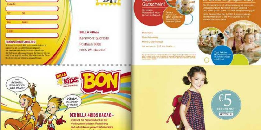 B Werbung im Mitteilungsheft 7 800px Werbung im Mitteilungsheft: Billa, Sonnentherme, Zalando (Bild: Screenshot)