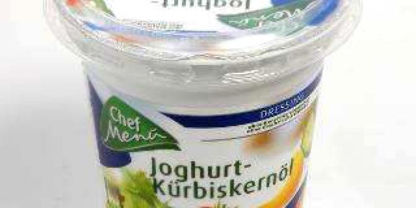 Joghurt-Kürbiskernöl von Chef Menü (Bild: VKI, Schreiner)
