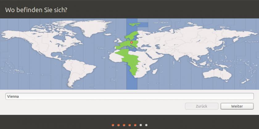 B Umstieg auf Linux - Schritt 5 800px Umstieg auf Linux - Schritt 5: Lokalisation und Zeitzone anpassen (Bild: VKI-Screenshot)