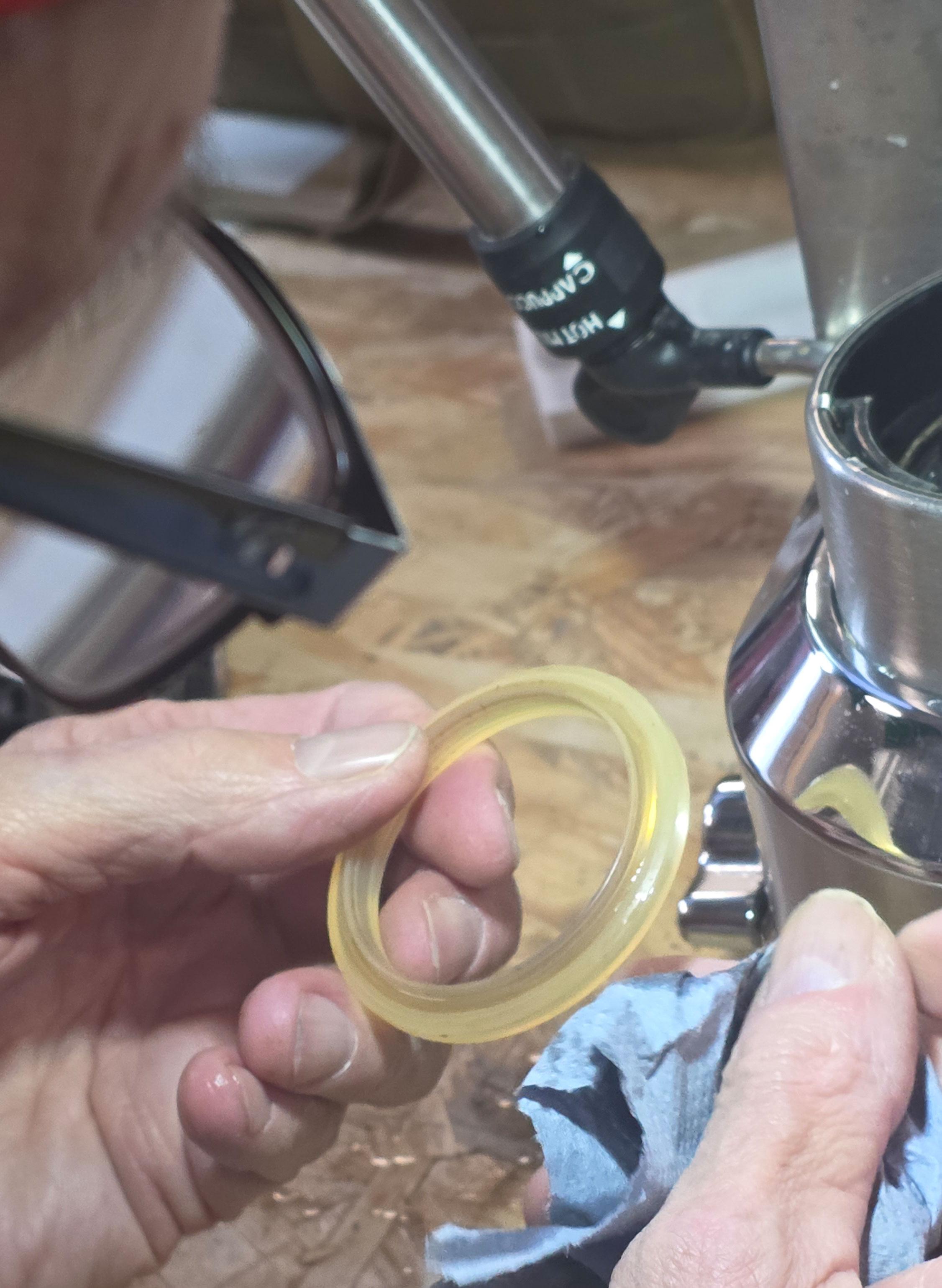 Ist der Dichtungsring noch in Ordnung?