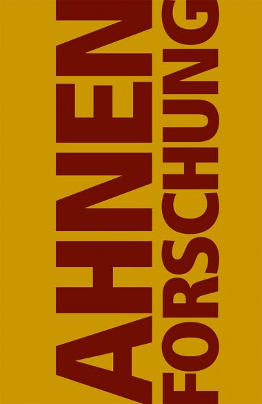 Titelseite des KONSUMENT-Buches Ahnenforschung