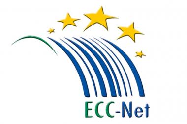 ECC-Net Logo Europäisches Verbraucherzentrum Kometenschweif Sterne