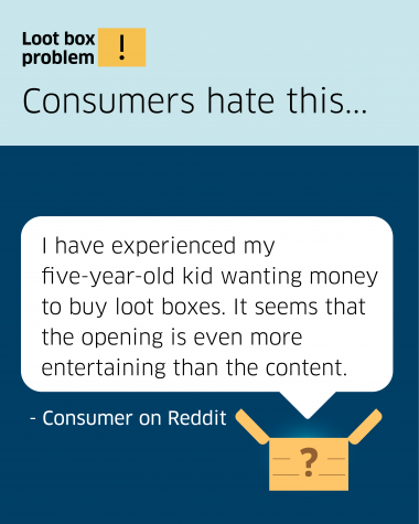 Eltern klagen, dass 5jährige Geld für sogenannte Loot Boxes haben wollen
