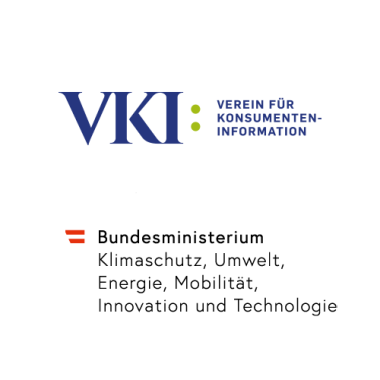 Logos des VKI und BMK