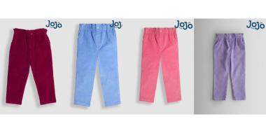 4 verschiedenfärbige Kinder-Cordhosen