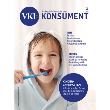 KONSUMENT-Cover thematisiert Kinderzahnpasten
