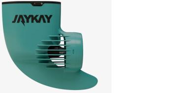 Grüne Finne mit Schiffsschraube für Paddelboards