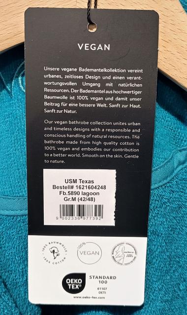 Rückseite Vossen-Vegan-Etikett