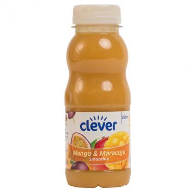 Clever Mango & Maracuja Smoothie: Das Produkt besteht zu 50 % aus Säften. (Bild: C. Pandur/VKI)