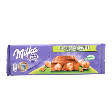 Milka Ganze Haselnüsse; Bild: VKI