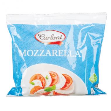 Carloni Mozzarella: Der Käse lockte Konsumenten mit nur 74 Kalorien. Die Angaben waren allerdings für eine sehr kleine Portion. (Bild: VKI)