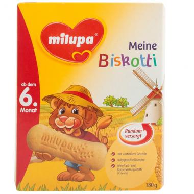 Milupa Meine Biskotti: In der Verpackung stecken nicht wirklich viele Kekse... Bild: VKI/C. Pandur