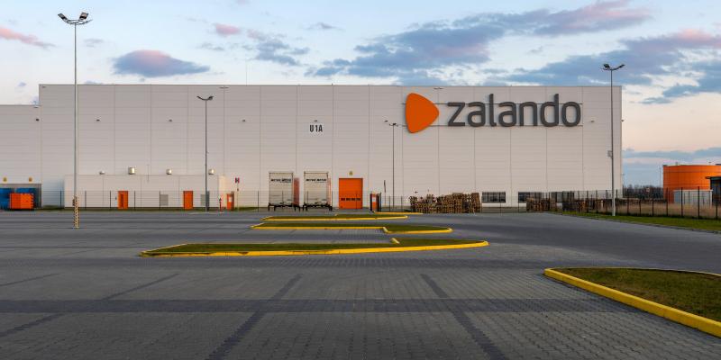 Zalando-Gebäude in Szczecin (Polen)