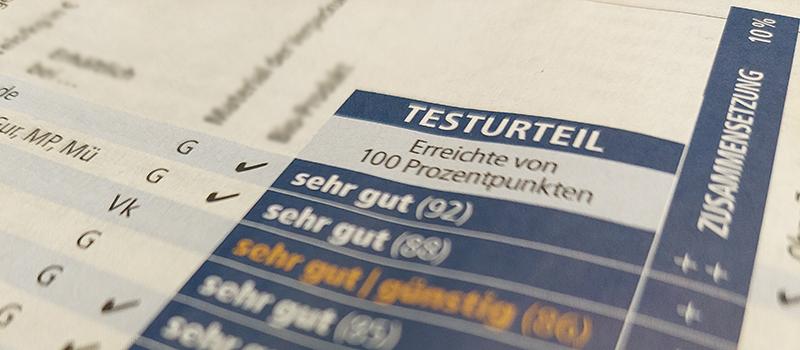 Testtabelle Konsument Beispiel