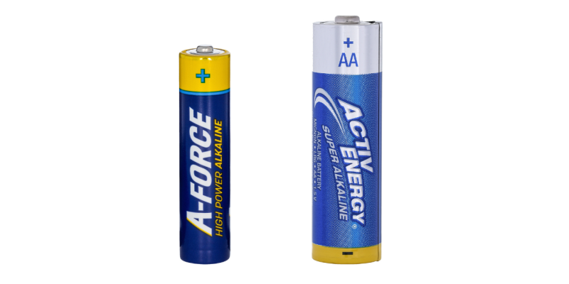 A-Force High Power Alkaline AAA und Activ Energy Super Alkaline AA