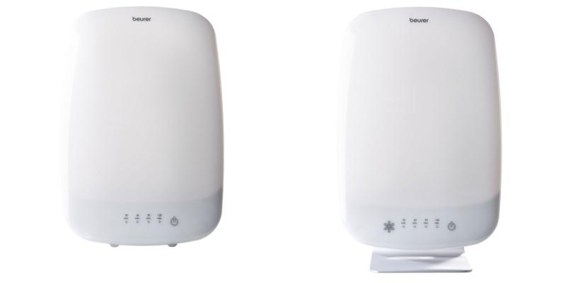 2 sehr ähnliche weiße Tageslichtlampen von Beurer