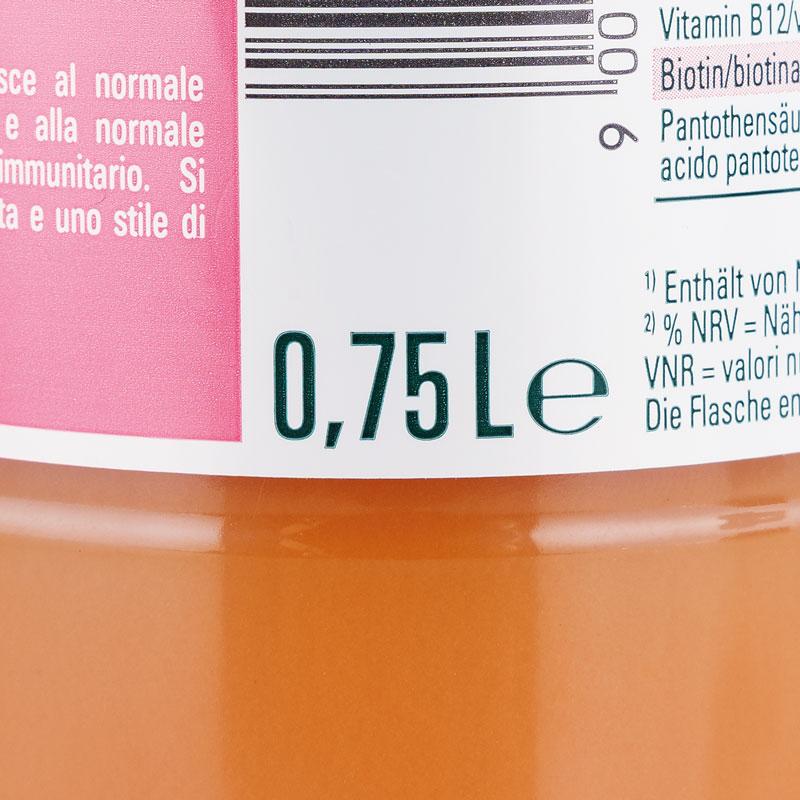 Shrinkflation bei Hohes C: Das Produkt Milder Multi wurde von 1 Liter auf 750 Milliliter reduziert.