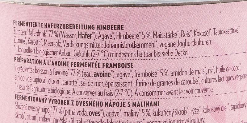 Im Produkt ist auch vergleichsweise viel Zucker enthalten. 