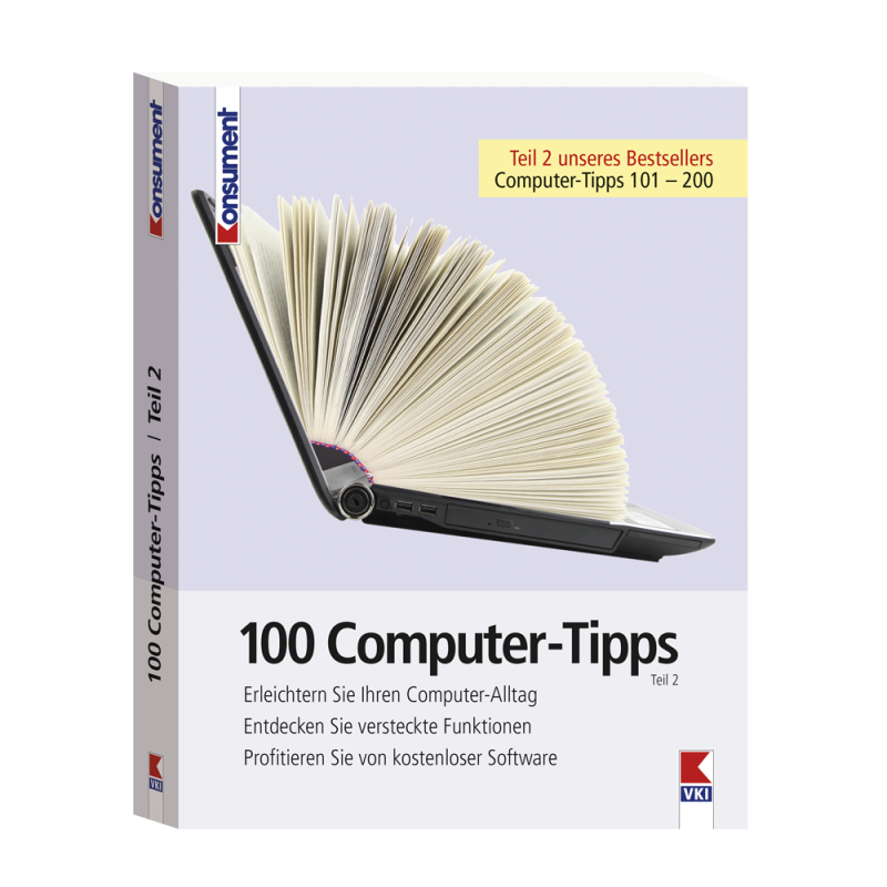 Buch: 100 Computer-Tipps, TEIL 2