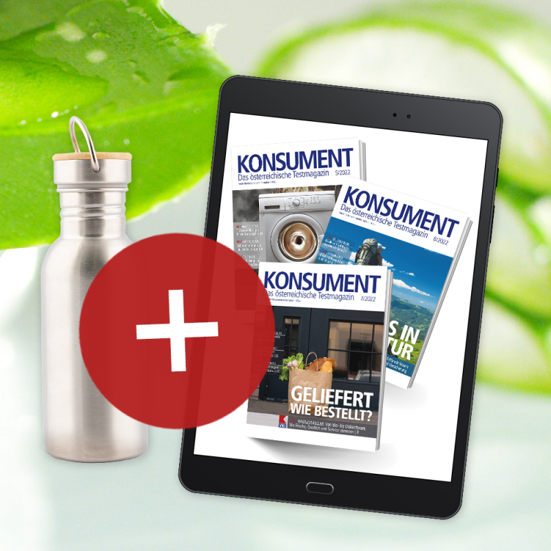KONSUMENT-Online-Abo (Themenschwerpunkt Aloe Vera in Kosmetika)
